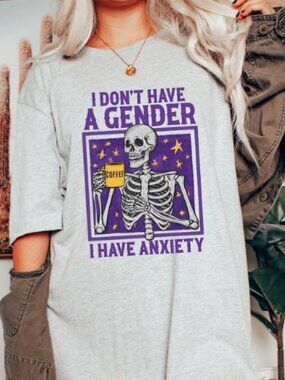 LGBTQ T-shirt, Funny Non Binary Shirt, Human Rights Crewneck Tee